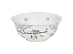 Juliska Country Estate Winter Frolic Cereal Bowl - Evergreen