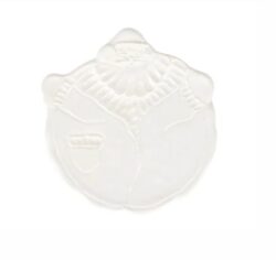 Vietri Pietra Natale Figural Santa Canape Plate