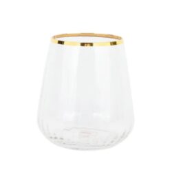 Vietri Francesca Gold Double Old Fashioned