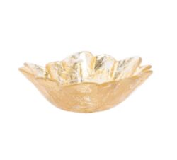 Vietri Moon Glass Leaf Small Bowl