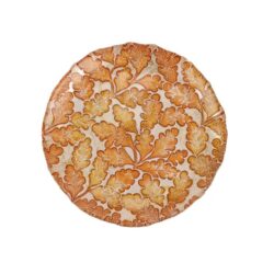 Vietri Autunno Glass Salad Plate