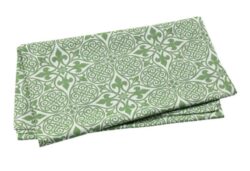 Vietri Damask Runner - Green