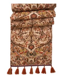 Juliska Willa Embroidered 18" x 90" Table Runner - Amber