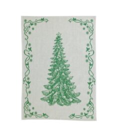 Vietri Strofinaccio Green Tree Dish Towel
