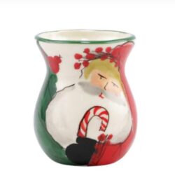 Vietri Old St. Nick Bud Vase