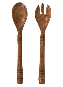 Juliska Bilbao Wood Salad Server Set of 2