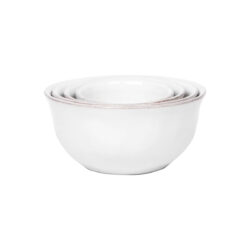 Juliska Puro Nesting Prep Bowl Set of 4 - Whitewash