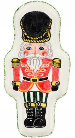 Vietri Nutcrackers Figural Platter