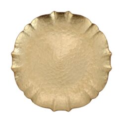 Vietri Baroque Glass Service Plate/Charger