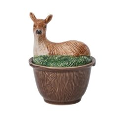 Juliska Forest Walk Deer Bowl with Lid