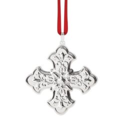 Reed and Barton 2025 Annual Sterling Christmas Cross Ornament