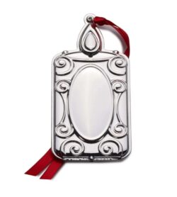 Wallace 2025 Silverplate Engraveable Candle Ornament - 13th Edition