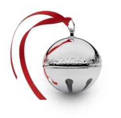 Wallace 2025 Silverplate Sleigh Bell Ornament - 55th Edition