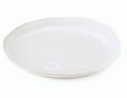 Simon Pearce Burlington Dinner Plate - Cloud