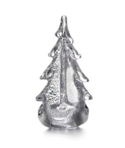 Simon Pearce 16" Silver Leaf Evergreen