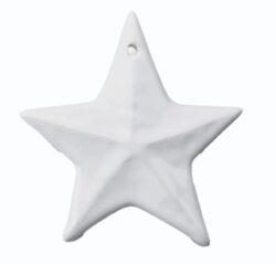 Simon Pearce Star Pottery Ornament