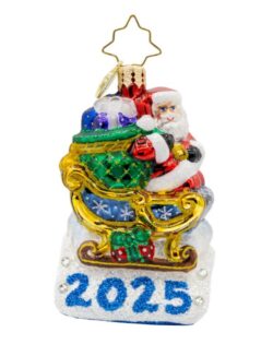 Christopher Radko 2025 Rooftop Parking Ornament