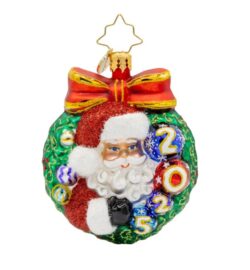 Christopher Radko Smiling Through 2025 Ornament