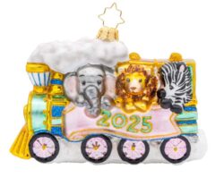 Christopher Radko 2025 Tiny Travelers Ornament