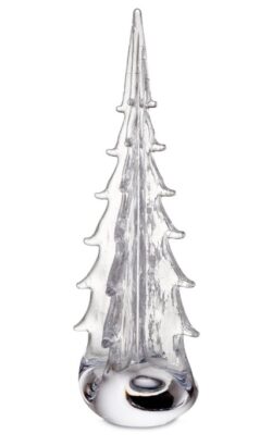 Simon Pearce 16" Crackle Four Sided Evergreen