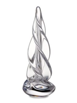 Simon Pearce 12" Spiral Four Sided Evergreen