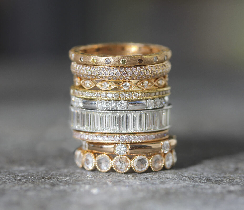How to Wear Stackable Rings | Bromberg's
