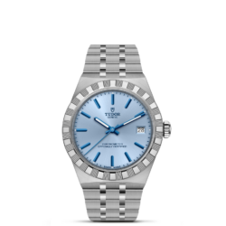 TUDOR Royal 36mm stainless steel case with polished and satin finish - M2836C1A0-0106 at Bromberg's