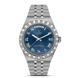 TUDOR Royal 40mm stainless steel case with polished and satin finish - M2840D1A0-0002 at Bromberg's