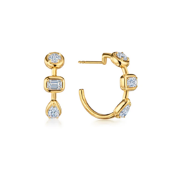 KWIAT Starry Night Diamond Hoop Earrings