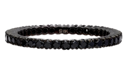 Sethi Couture Black Diamond Eternity Band
