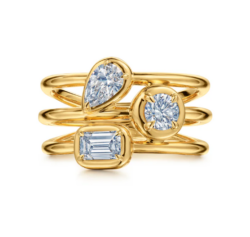 KWIAT Starry Night 3 Row Diamond Ring