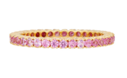Sethi Couture Pink Sapphire Eternity Band