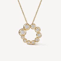Hearts On Fire Dream Circle Pendant