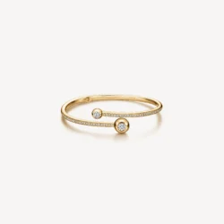 Hearts On Fire Dream Bypass Pavé Diamond Bangle