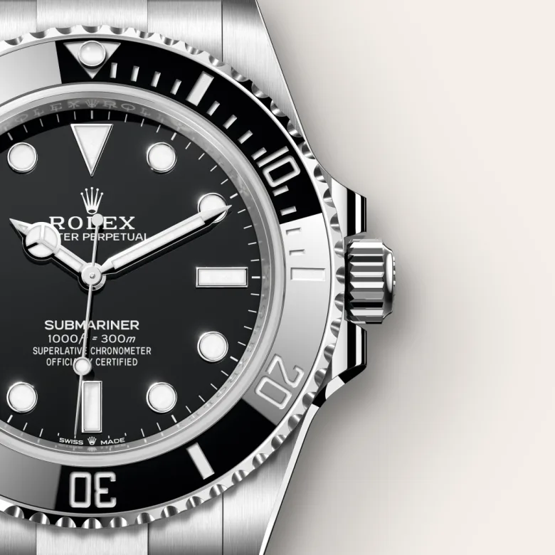 rolex Submariner in Oystersteel, M124060-0001 - bromberg's