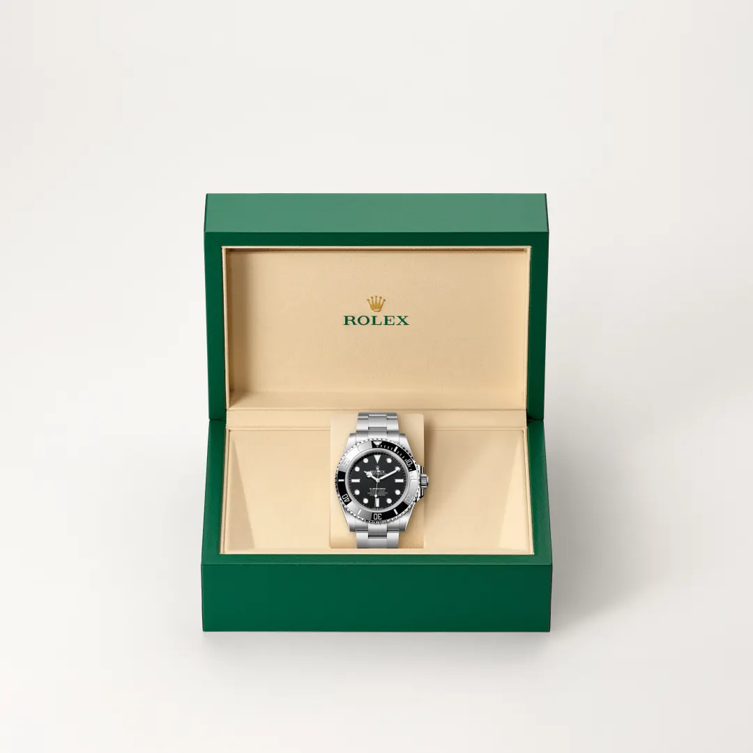 rolex Submariner in Oystersteel, M124060-0001 - bromberg's