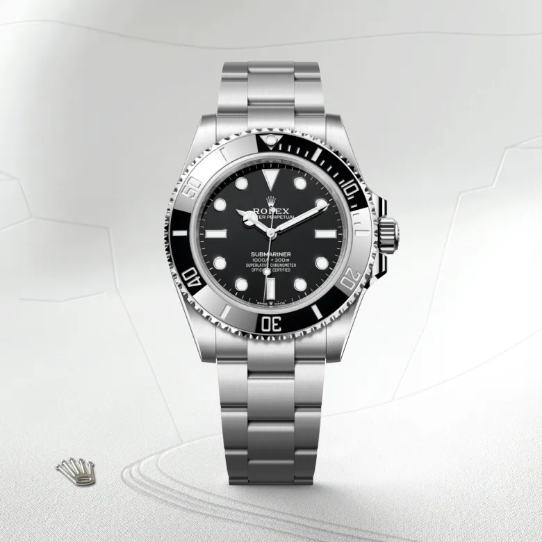rolex Submariner in Oystersteel, M124060-0001 - bromberg's