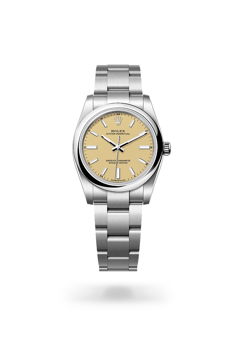 rolex Oyster Perpetual in Oystersteel, M124200-0007 - bromberg's