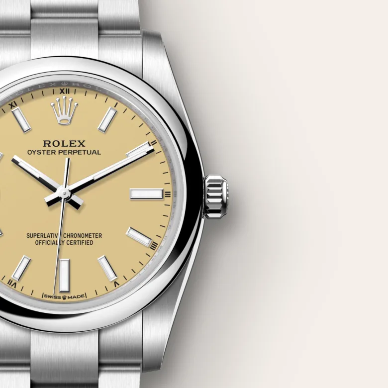 rolex Oyster Perpetual in Oystersteel, M124200-0007 - bromberg's