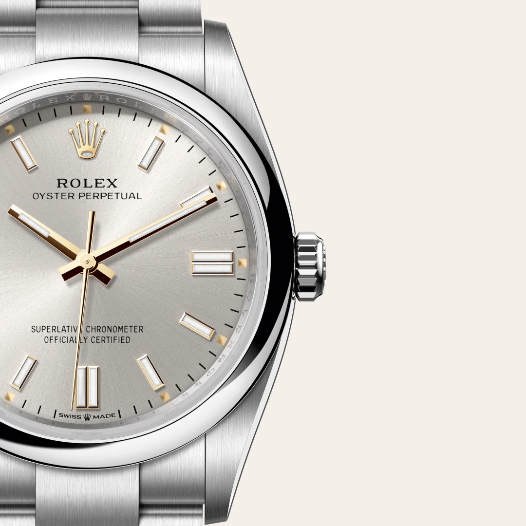 rolex Oyster Perpetual in Oystersteel, M126000-0001 - bromberg's