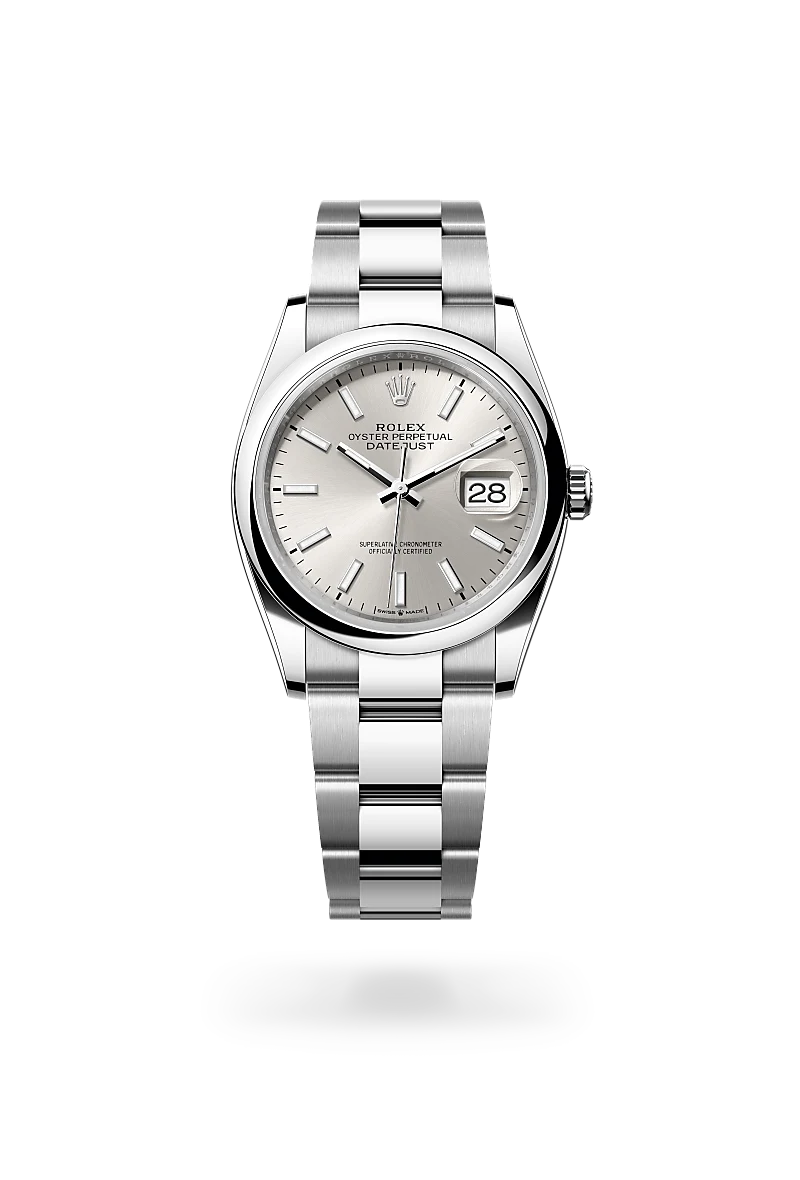 rolex Datejust in Oystersteel, M126200-0002 - bromberg's