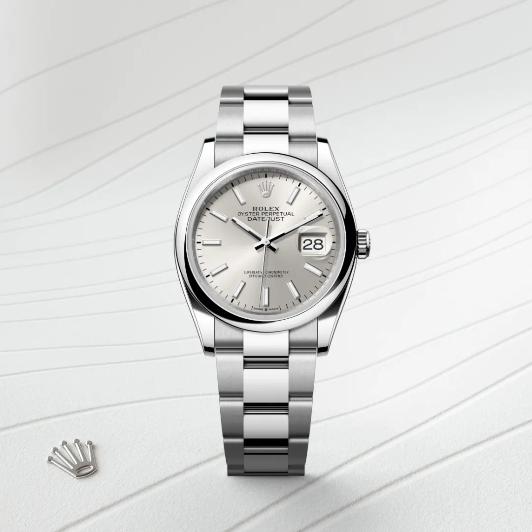 rolex Datejust in Oystersteel, M126200-0002 - bromberg's