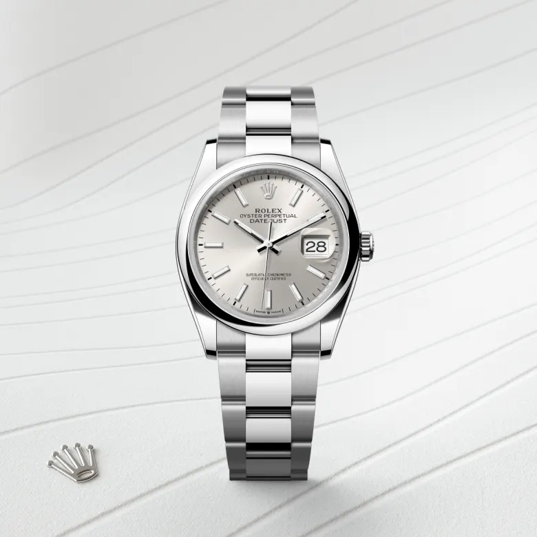 rolex Datejust in Oystersteel, M126200-0002 - bromberg's