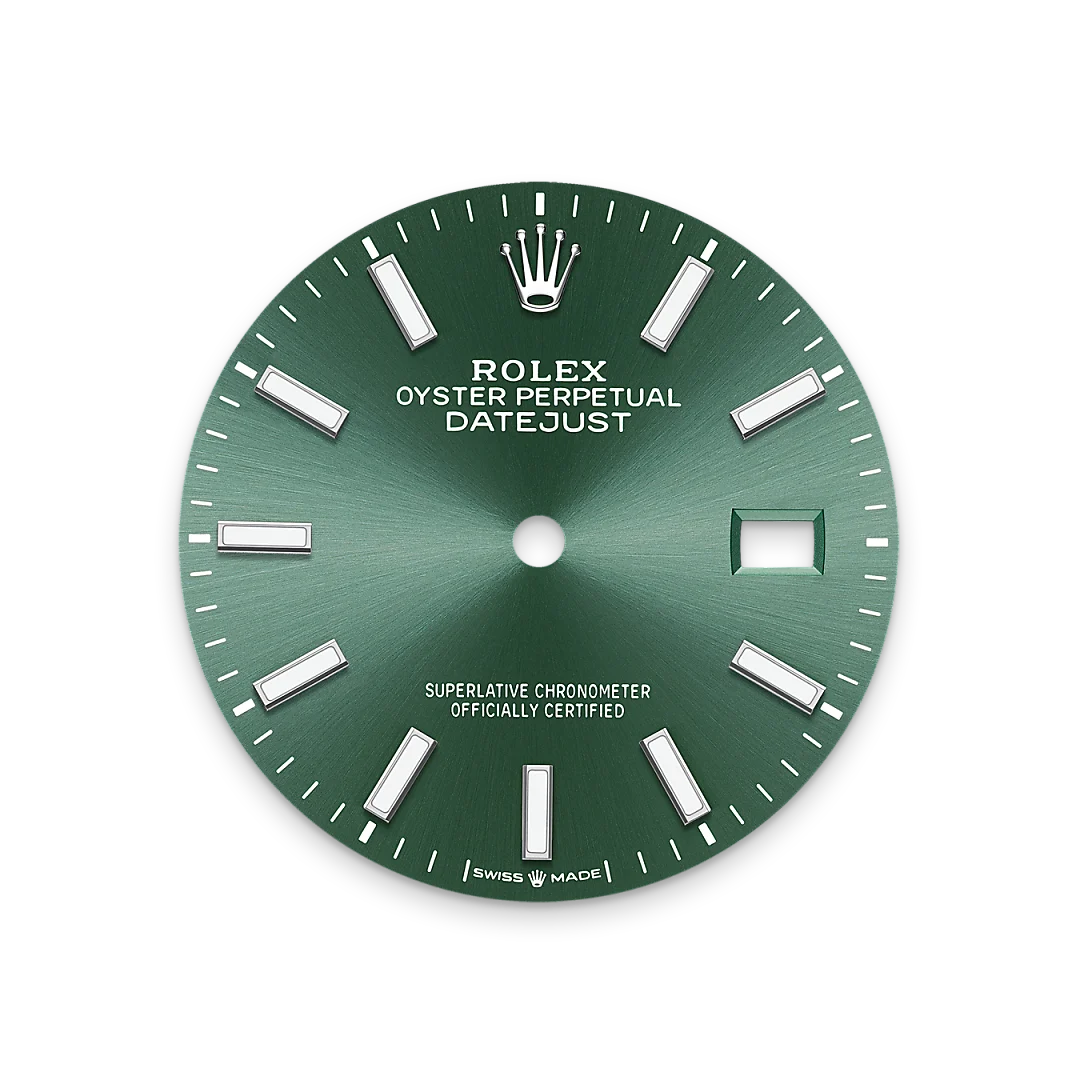 rolex Datejust in White Rolesor - combination of Oystersteel and white gold, M126234-0051 - bromberg's