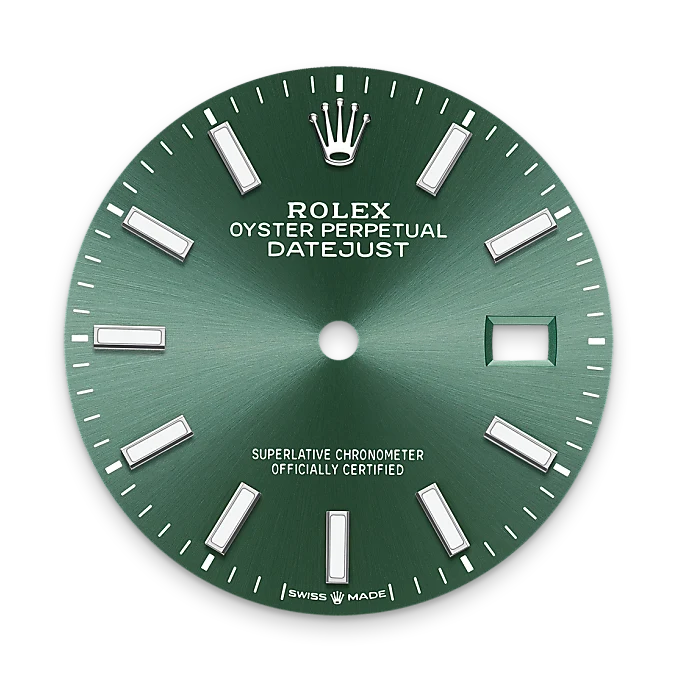 rolex Datejust in White Rolesor - combination of Oystersteel and white gold, M126234-0051 - bromberg's