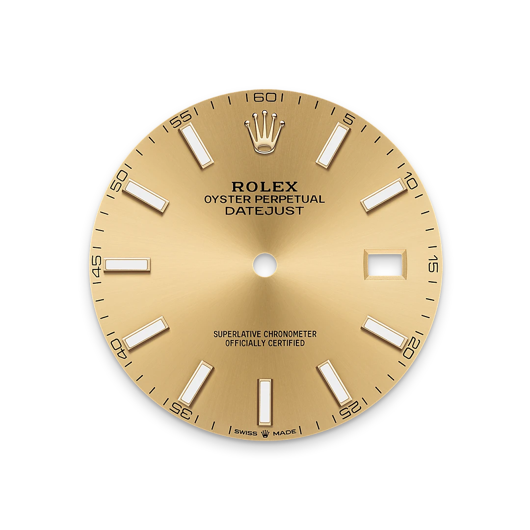 rolex Datejust in Yellow Rolesor - combination of Oystersteel and yellow gold, M126333-0010 - bromberg's