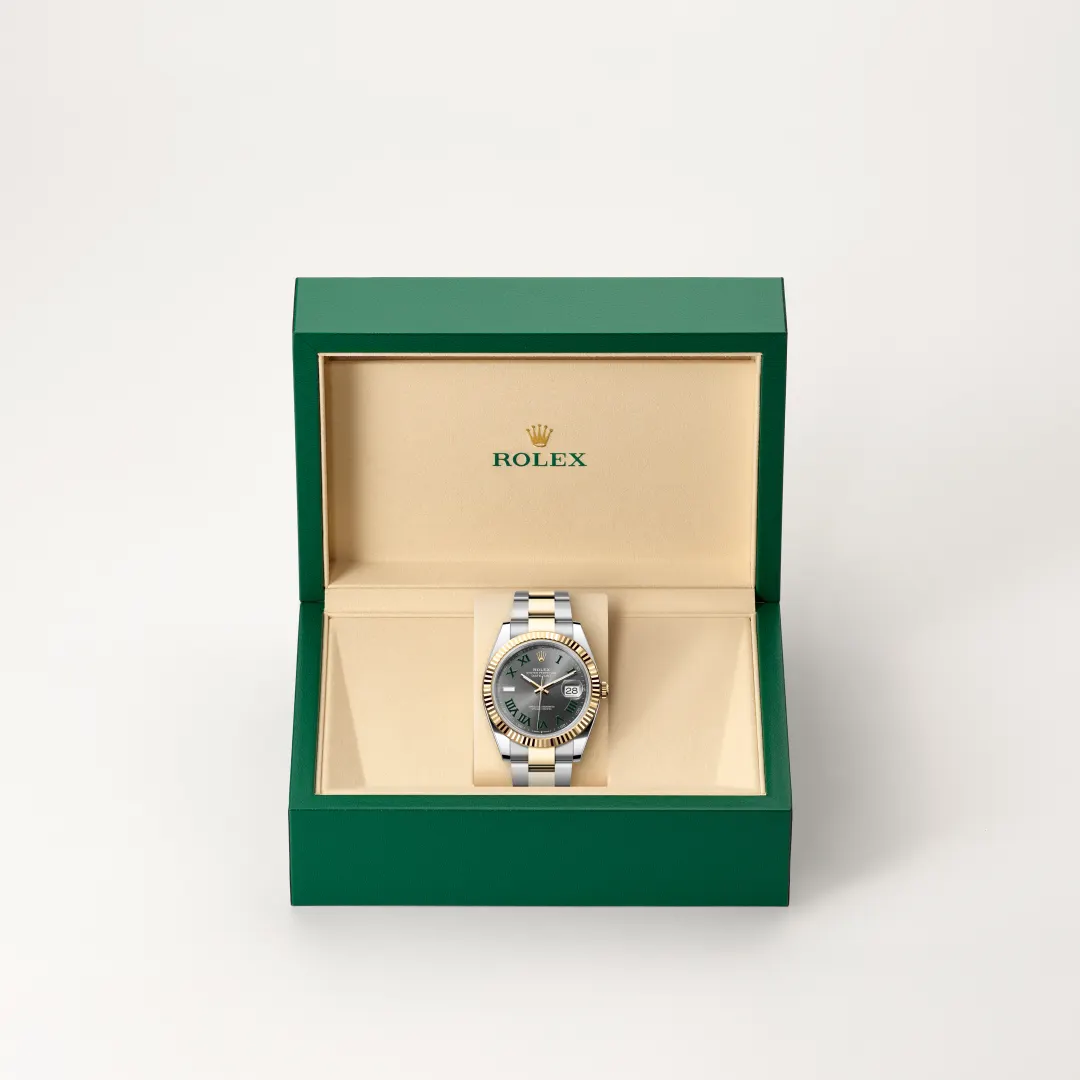 rolex Datejust in Yellow Rolesor - combination of Oystersteel and yellow gold, M126333-0019 - bromberg's