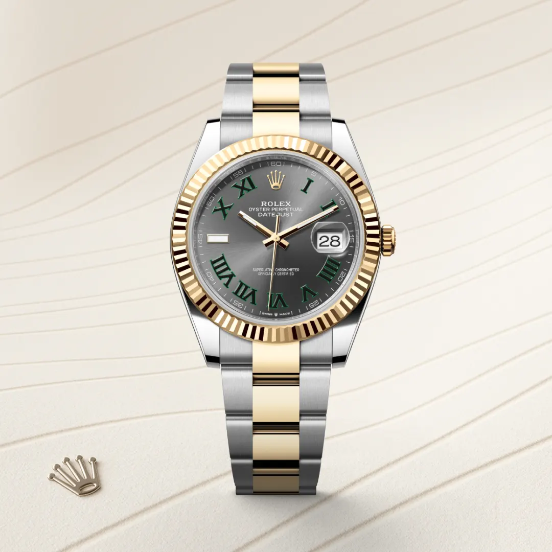 rolex Datejust in Yellow Rolesor - combination of Oystersteel and yellow gold, M126333-0019 - bromberg's