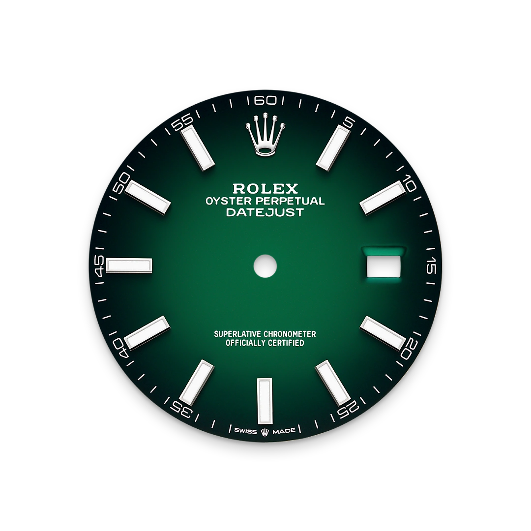 rolex Datejust in White Rolesor - combination of Oystersteel and white gold, M126334-0033 - bromberg's
