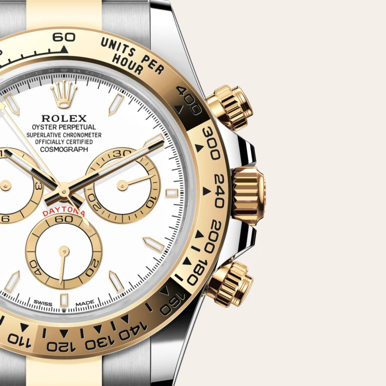 rolex Cosmograph Daytona in Yellow Rolesor - combination of Oystersteel and yellow gold, M126503-0001 - bromberg's